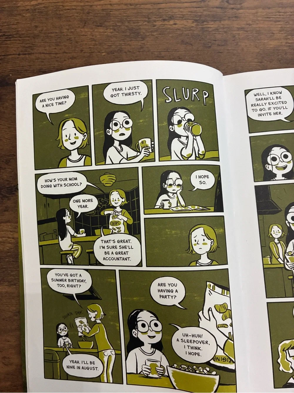 Two Children's Preteen Graphic Novels- Click and Be Prepared